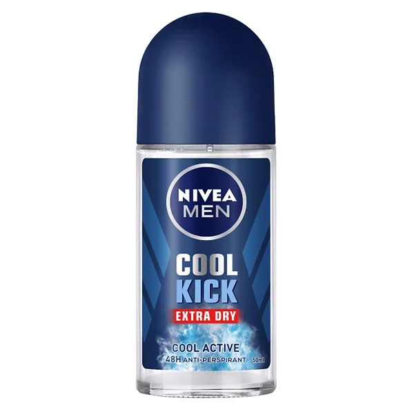 Lăn ngăn mùi NIVEA MEN Cool Kick Mát Lạnh (50ml)