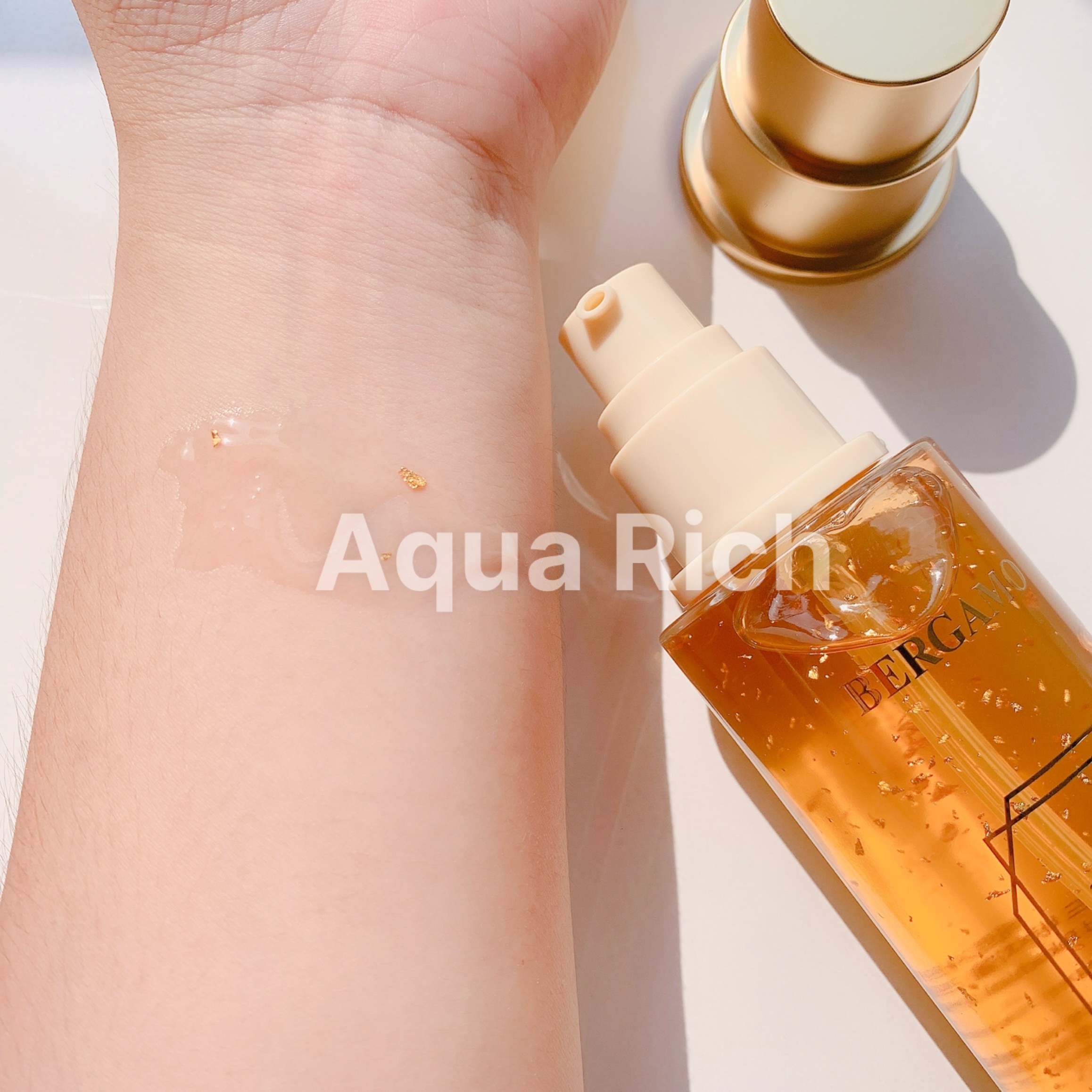 Tinh Chất Nâng Cơ Dưỡng Sáng Da Serum Bergamo Essence 120ml [Vàng - Trắng]