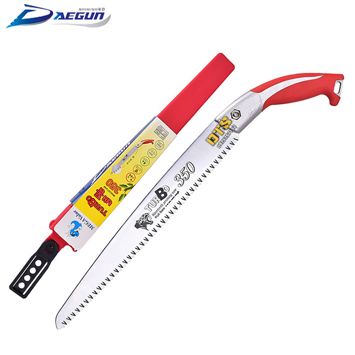 Cưa gỗ cầm tay cao cấp, cưa cành lưỡi thẳng 350mm daegun - hàn quốc made in korea