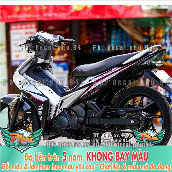 Tem rời EX 2006-2010 Spark trắng đen (P) mã 3