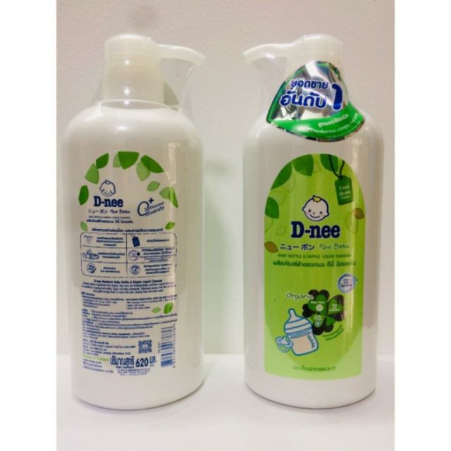 Nước Rửa Bình Sữa Và Rau Củ Dnee Thái Lan 620ml ( Loại chai )