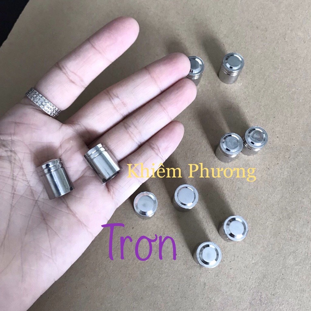 Nắp van vòi xe máy inox (1 cặp)
