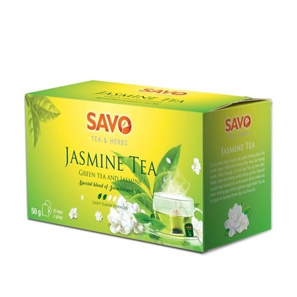 Trà SAVO hương Lài (2g*25 túi)