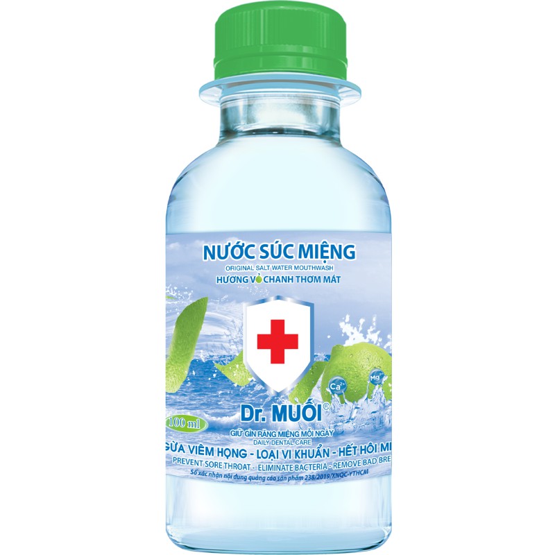 Nước Súc Miệng Dr. Muối Hương Vỏ Chanh