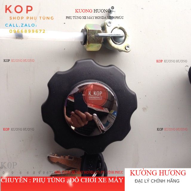 [Nhập RS0822 giảm 30k cho đơn 99k]Nắp bình xăng và khóa xăng xe WIN 100 L1 (Sale-10%)
