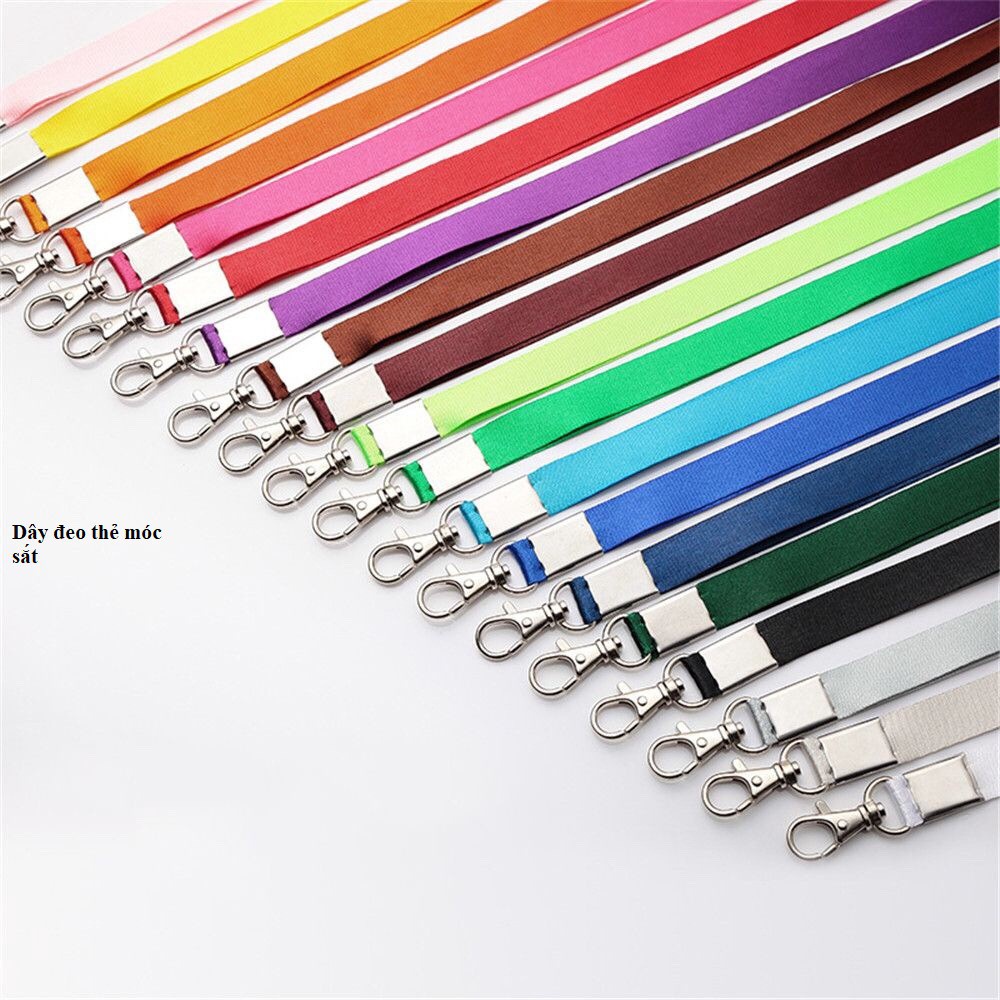 Đeo thẻ học sinh,nhân viên (thẻ ngang 208,thẻ dọc 107,dây đeo thẻ) - 1 Cái