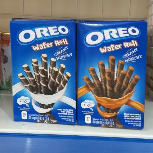 Oreo Vanilla Wafer Roll (54g Box)