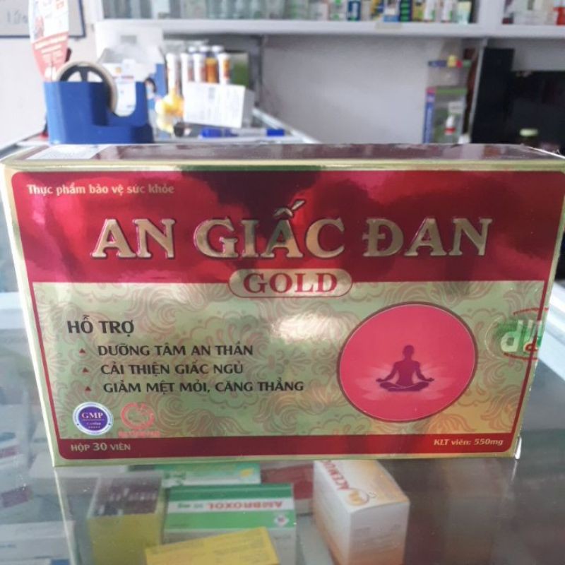 AN GIẤC ĐAN GOLD, hộp 30 viên