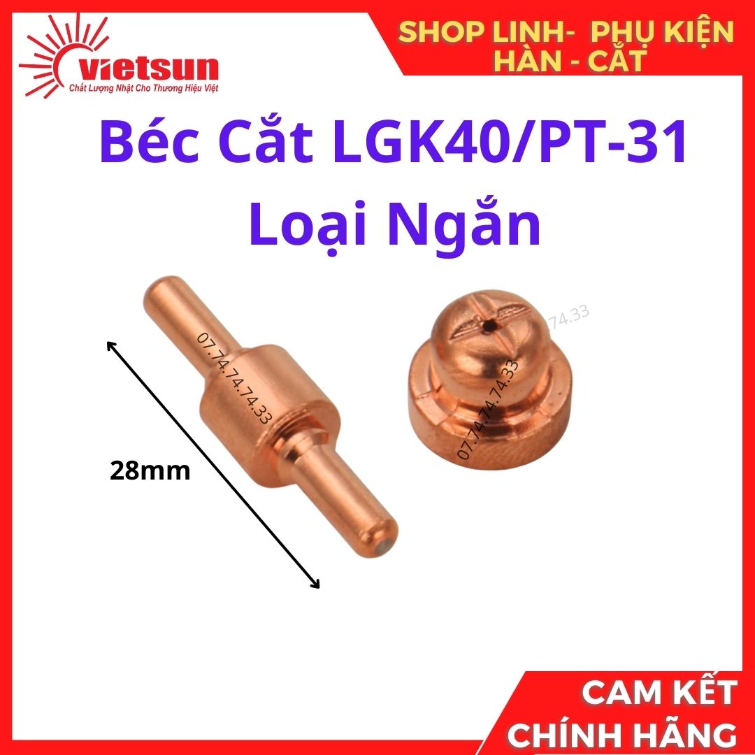 Béc Cắt Plasma LGK40 PT-31 phụ kiện cắt Plasma