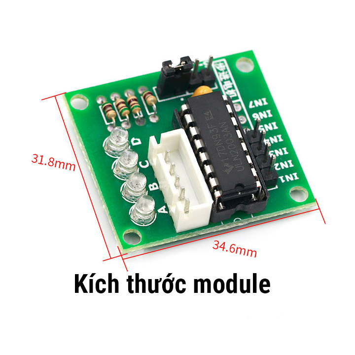 Module điều khiển động cơ bước ULN2003 cắm