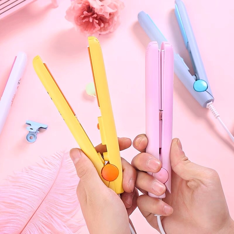 Máy là duỗi uốn ép tóc mini - Máy là tóc mini Maker Time hàng rẻ chất lượng