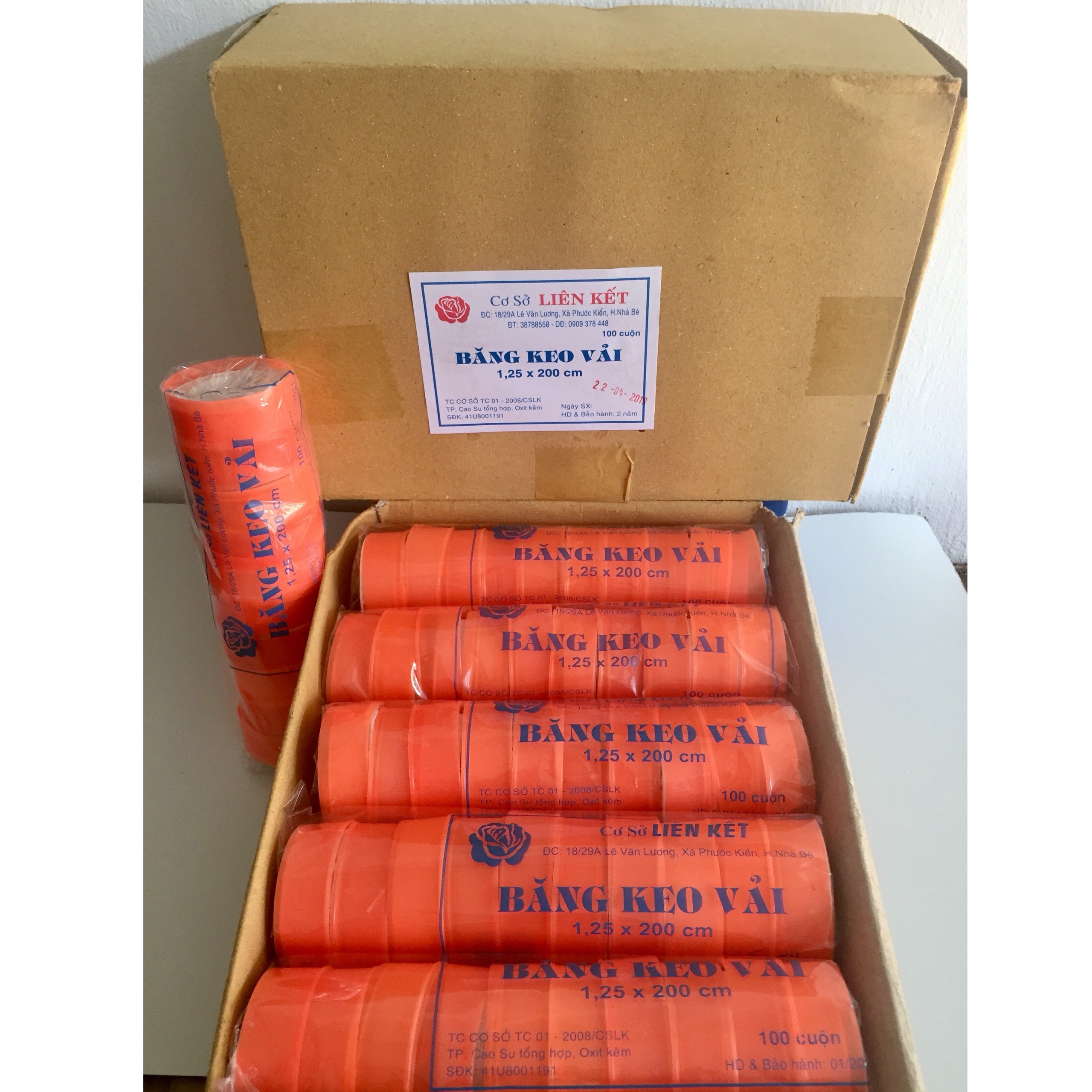 Băng keo liên kết 10 cuộn nhỏ ( 1 cây )