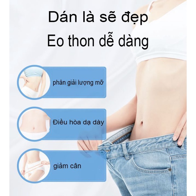 【Mua 2 tặng 1 】Miếng dán rốn,Miếng dán rốn Slim patch,Miếng dán giảm cân, Miếng dán bụng, Miếng dán giảm cân Đốt cháy mỡ thừa, Miếng dán bụng Đông y, miếng dán thon bụng giảm 10pcs