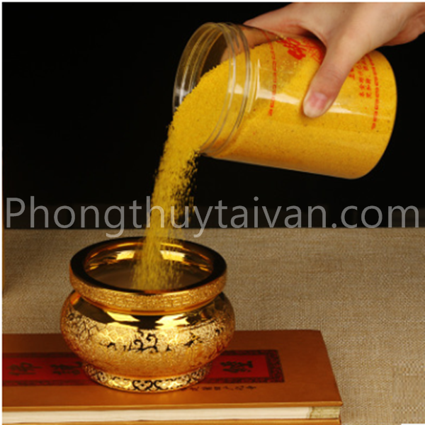 Cát vàng Kim sa bát hương(Túi 200g/Túi 400g/Hộp 700g) - thờ cúng