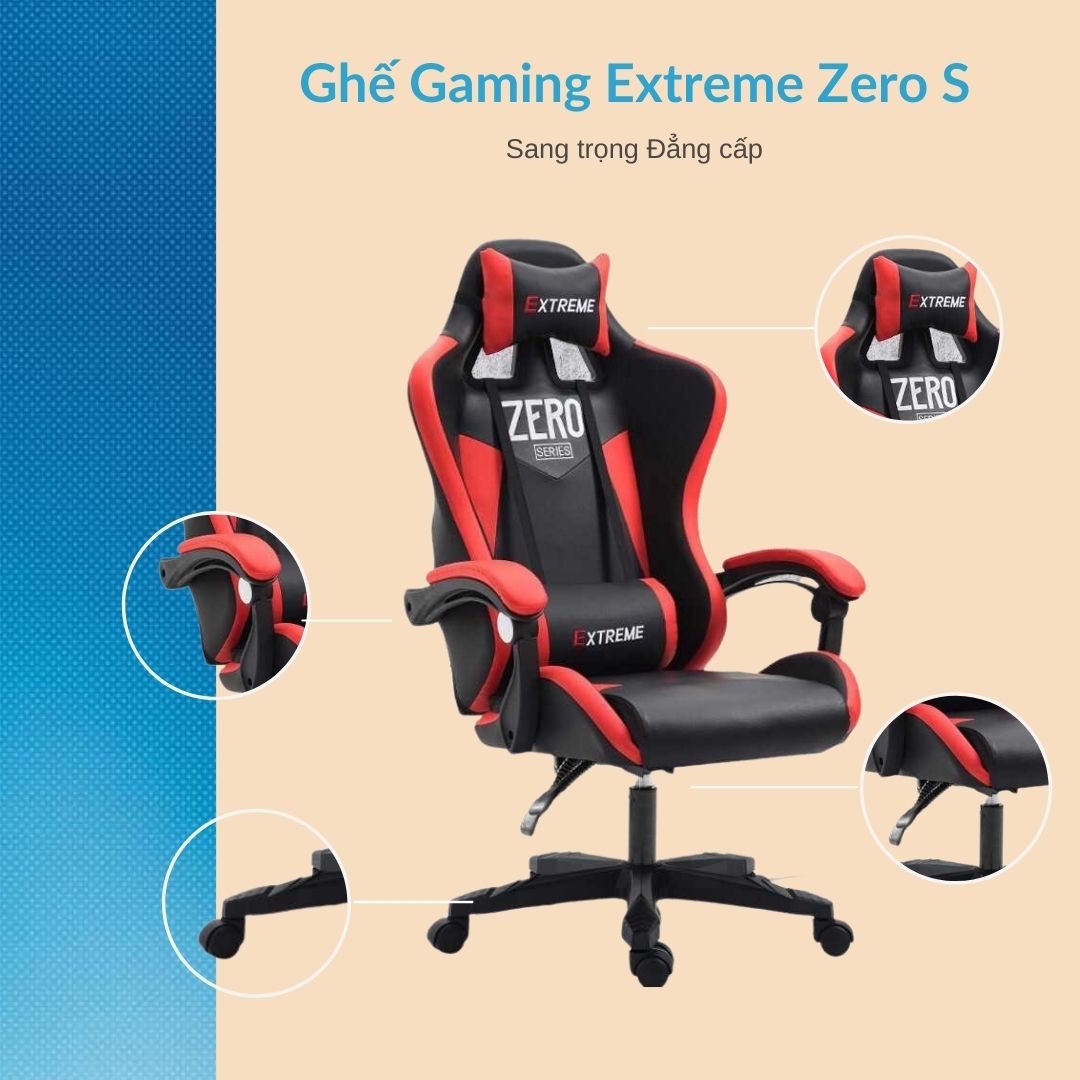 Ghế Gaming Extreme Zero S Cao Cấp