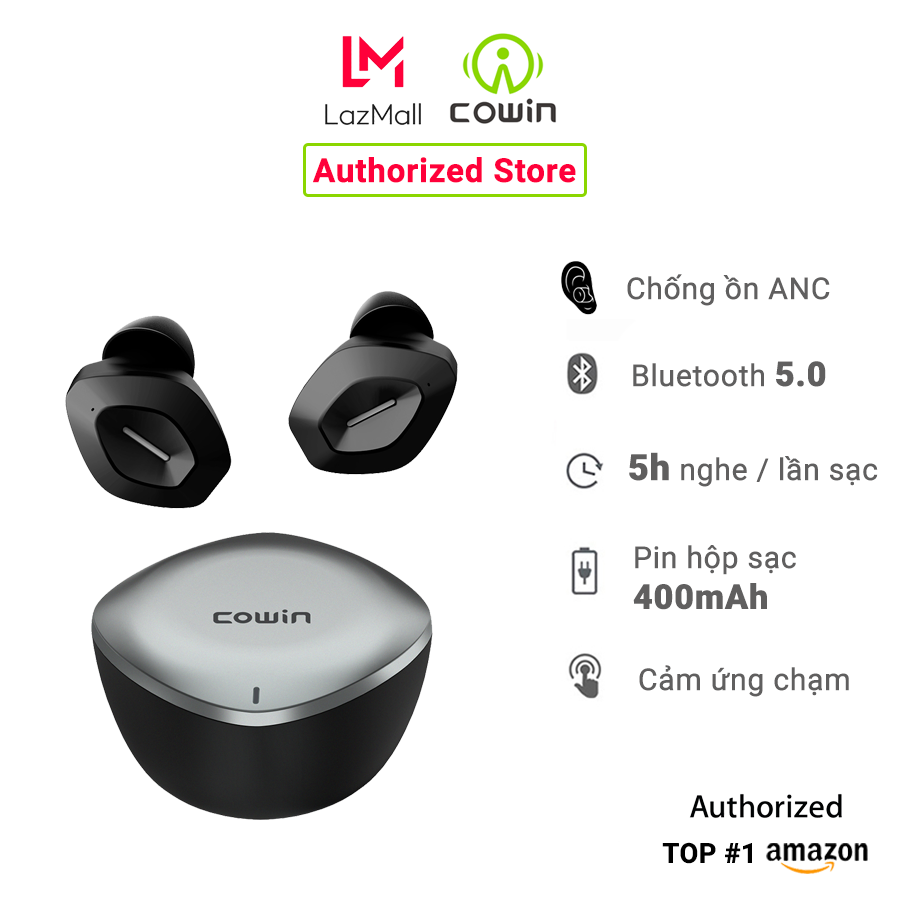 Apex Elite Active Noise Cancelling Headphones Bluetooth Headphones with Microphone Deep Bass Wireless Headphones Over Ear, Comfortable Protein Earpads