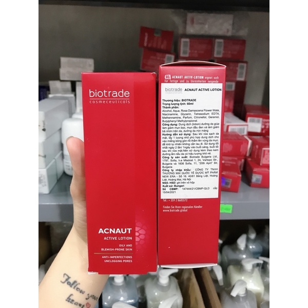 Chấm mụn viêm sưng Biotrade Acnaut Active Lotion