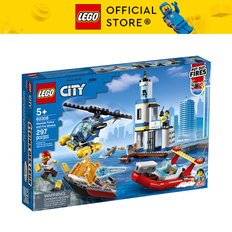 LEGO City 60308 Trại cứu hộ động vật (297 chi tiết) Bộ gạch đồ chơi lắp ráp xe