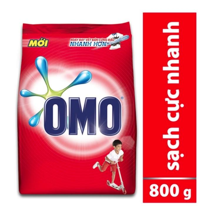Túi Bột giặt Omo 800G
