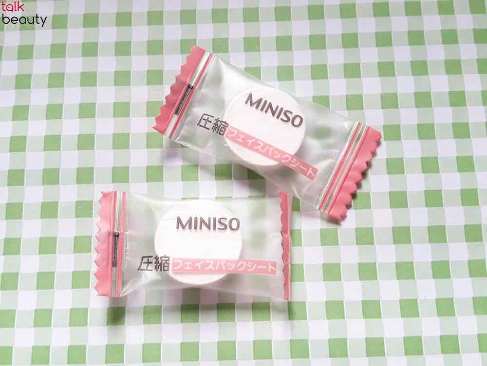 Combo 10 viên mặt nạ giấy nén Miniso