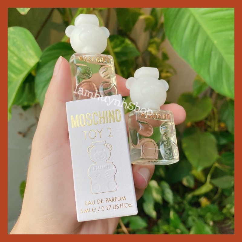 [ CHÍNH HÃNG] Nước hoa mini MOSCHINO TOY 2 5ml