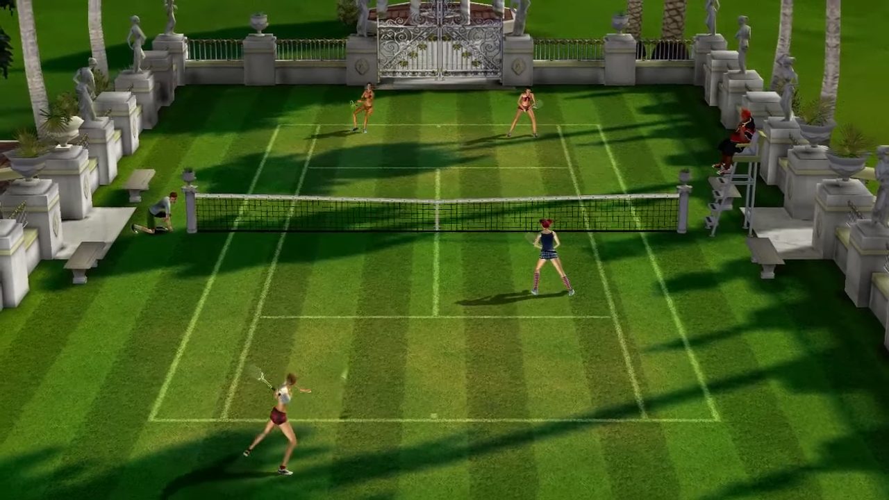 đĩa game ps2 outlaw tennis