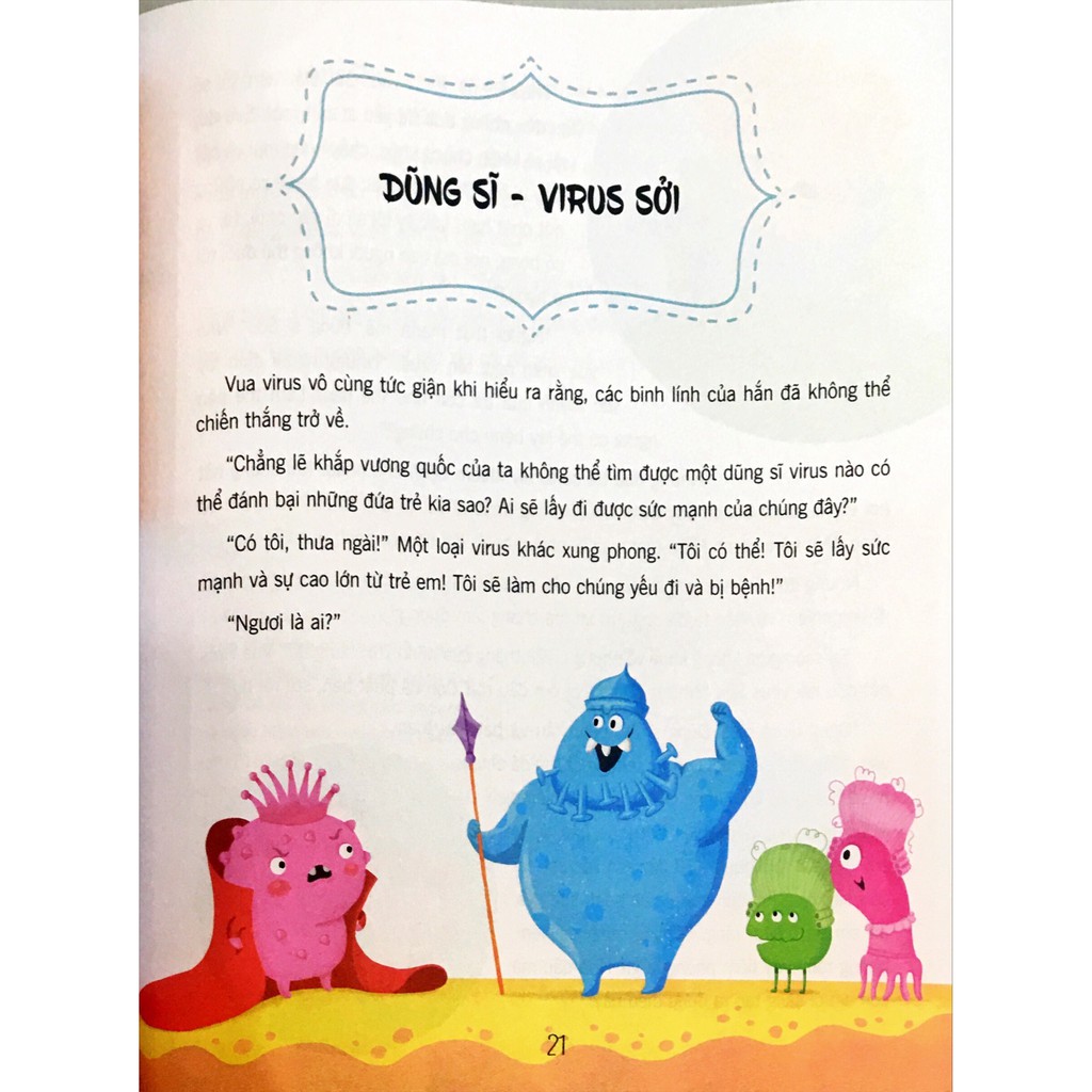 Sách - Sợ Gì Virus Và Vi Khuẩn