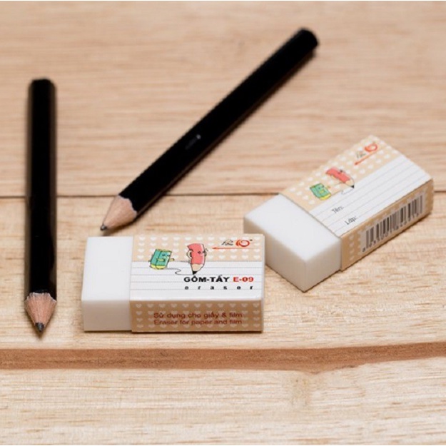 COMBO 10 gôm tẩy Thiên Long điểm 10 TP-E09 an toàn