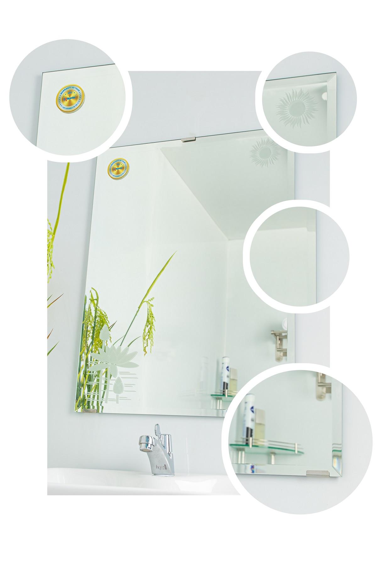 Gương soi cao cấp KIBATH 450x600mm – TT-212