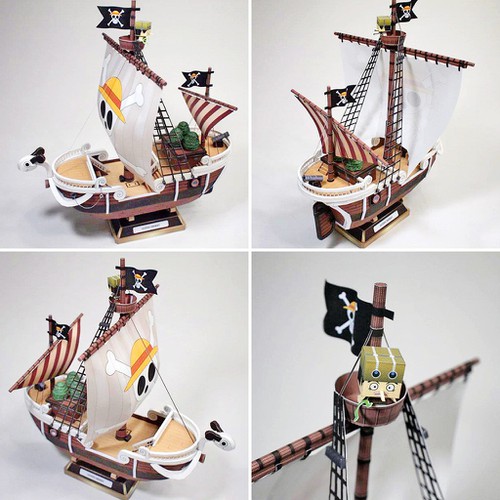 Bộ mô hình lắp ráp thuyền One Piece Going Merry