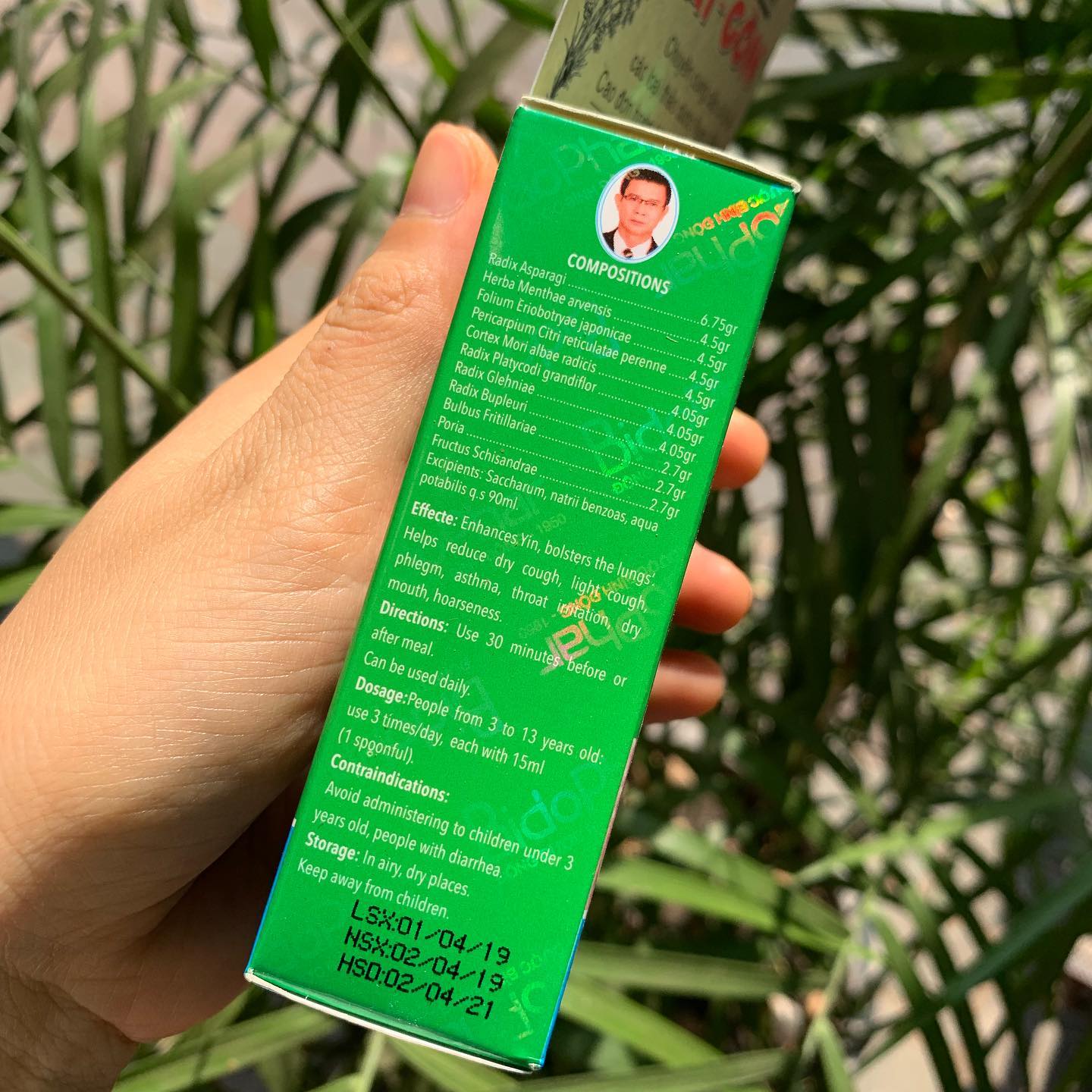 [HCM]Thiên Môn Bổ Phổi Bình Đông Chai Nhỏ 90ml