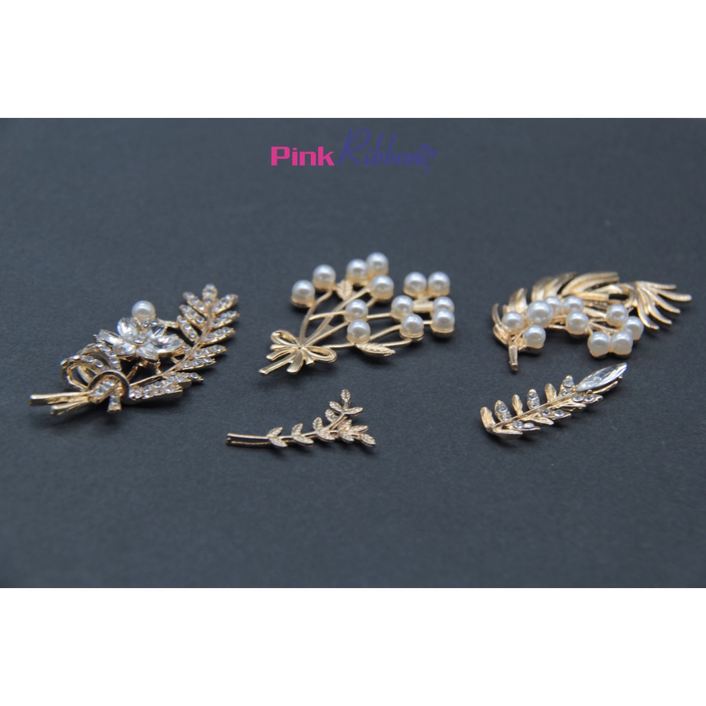 Cành lá mạ kim link 19
