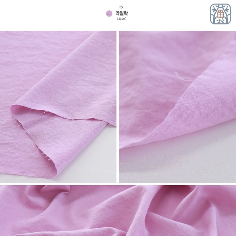 [32 MÀU] Vải linen pha cotton 100% tự nhiên🍒Chuanshui🍒khổ vải 150cm,linen COTTONVILL chínhãng cao cấp chuyên để thêu thùa chuẩn