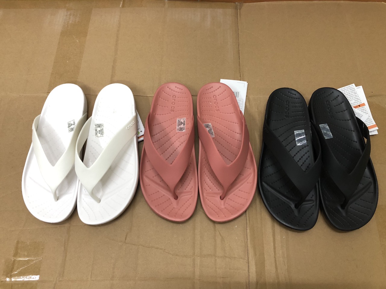 CROCS - Dép xỏ ngón, tông splash Shine cho nữ - PB198