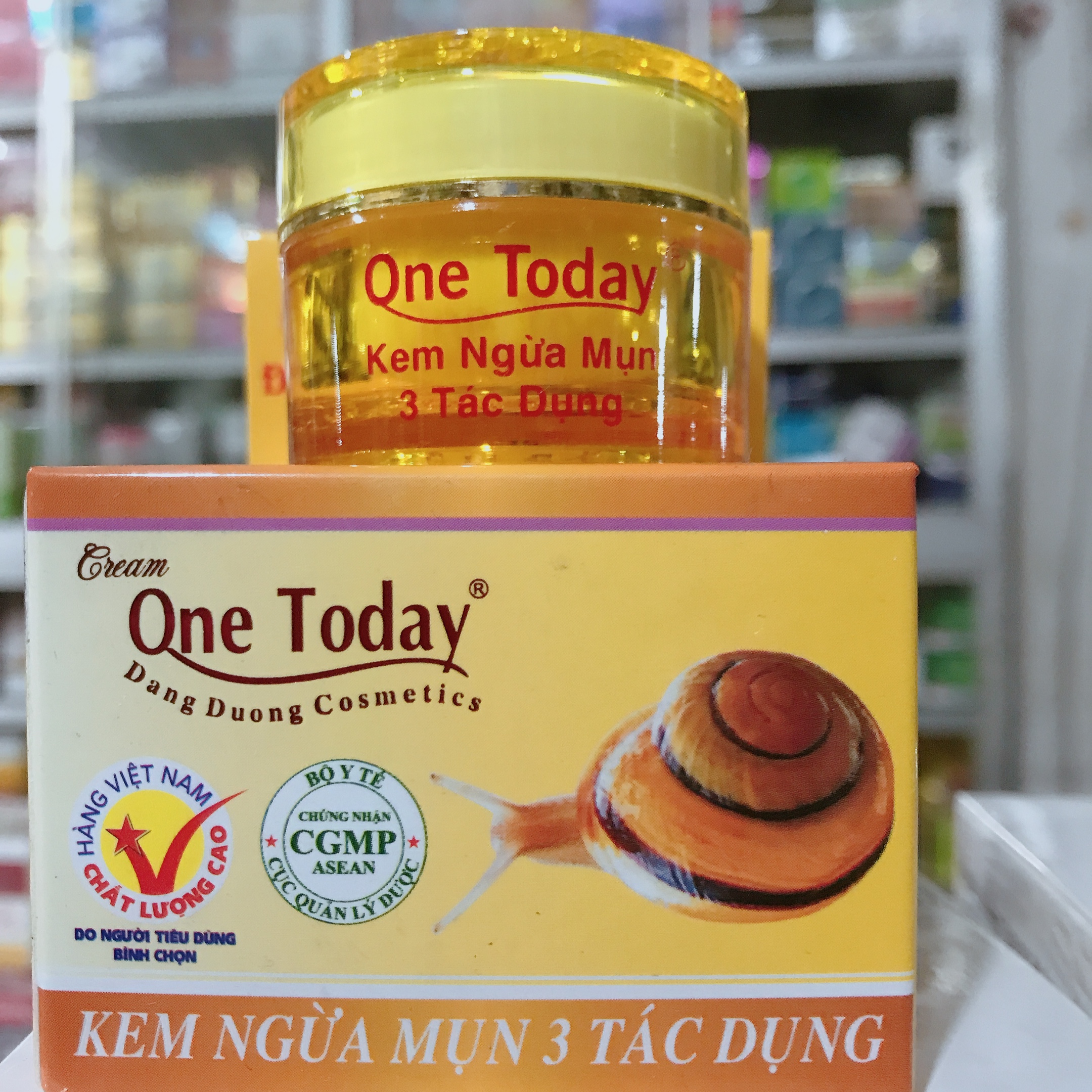 Kem ốc sên One today 10g đủ mẫu