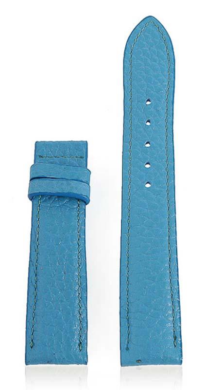 Watch chain cowhide size 16, 18, 20 color Moss, gray, blue leather hk8123-24-25