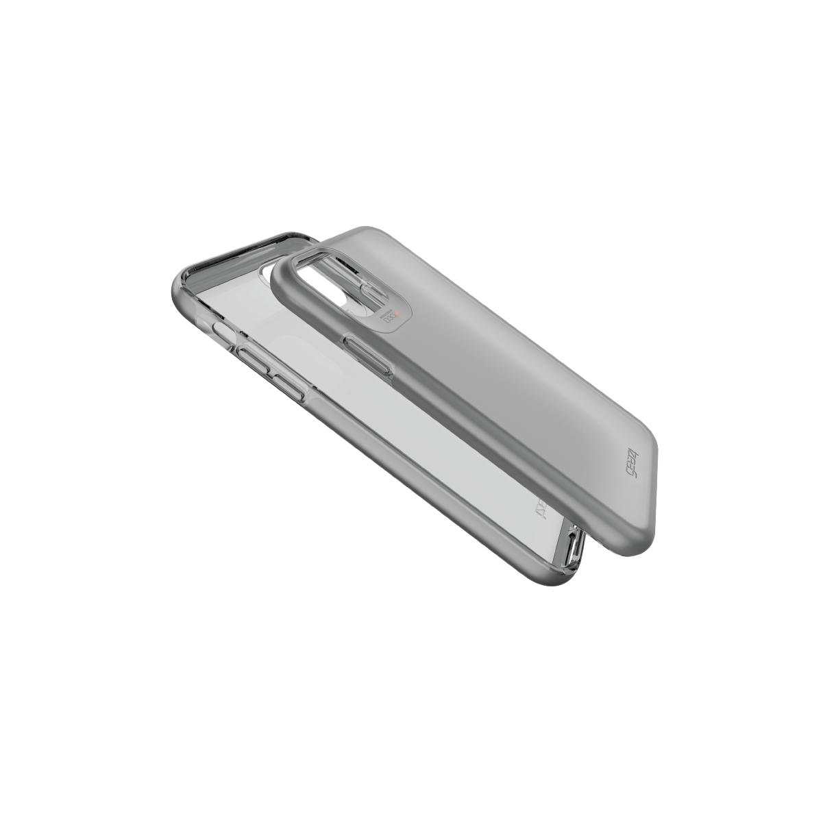 Ốp lưng chống sốc Pro Max siêu mỏng GEAR4 D3O Hampton Apple dành cho iPhone 11 Pro Max - Light Grey - ICB65HTNLGY