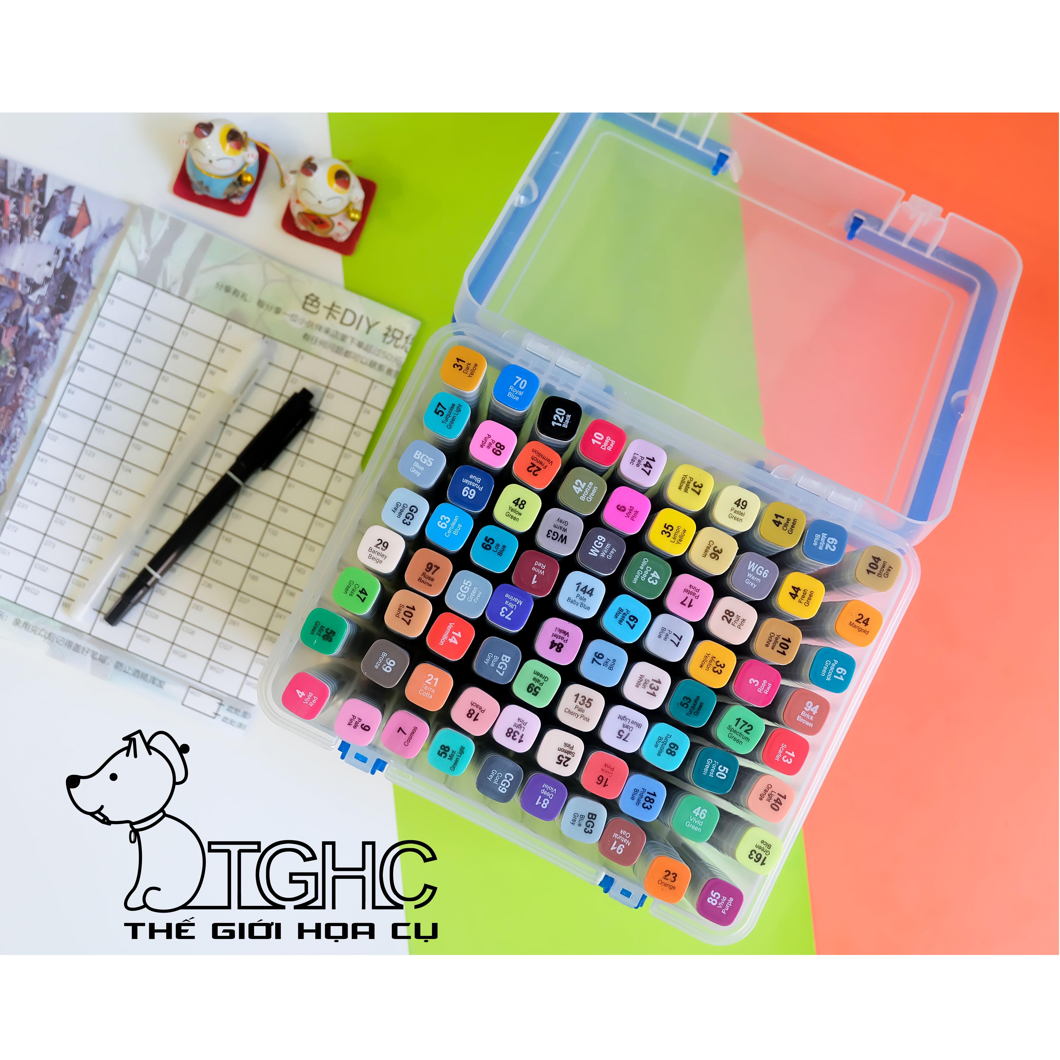 Bút Marker Touchliit 7 Bộ 80 Màu