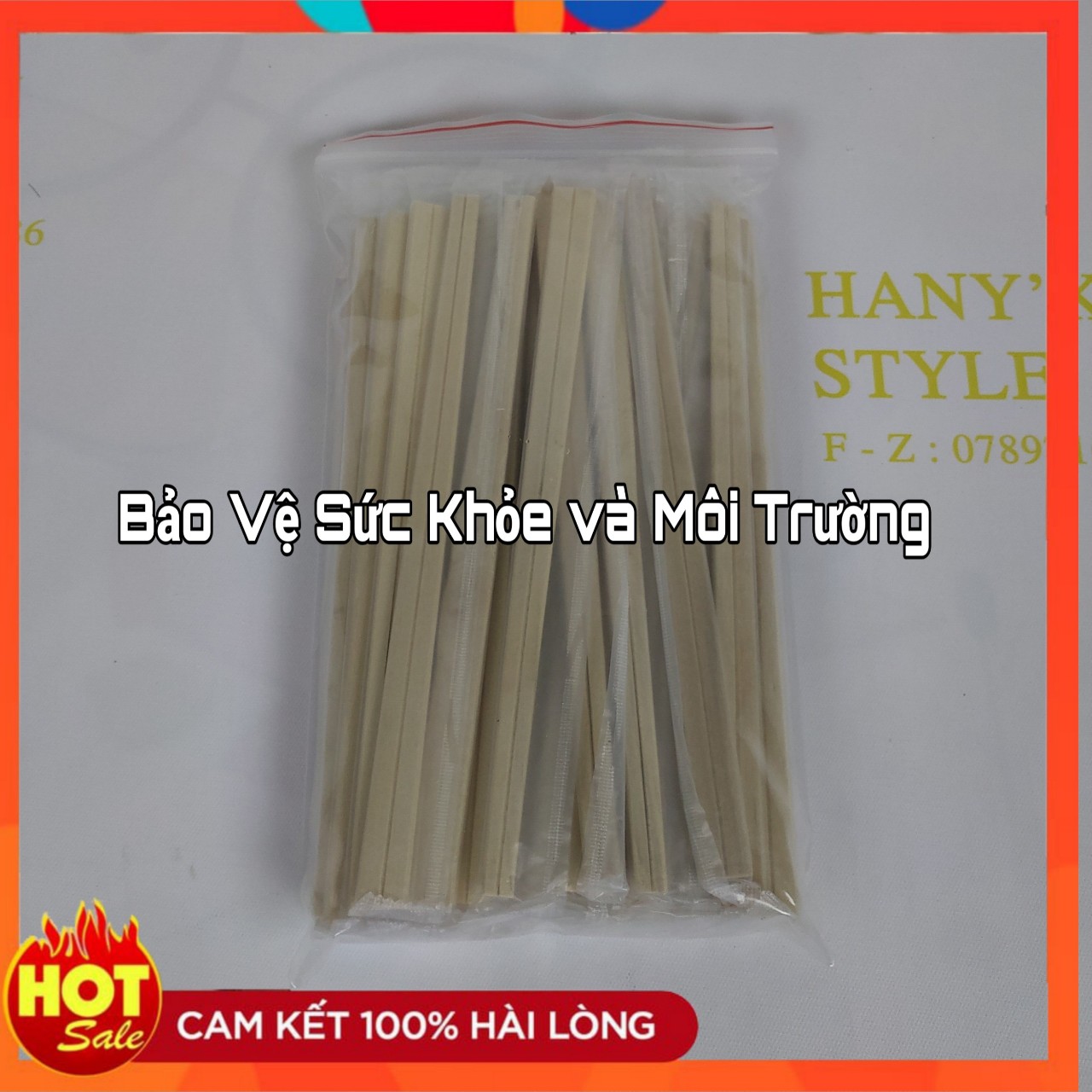 [Hàng Tốt] Đũa gỗ dùng 1 lần (100 đôi/1 túi)
