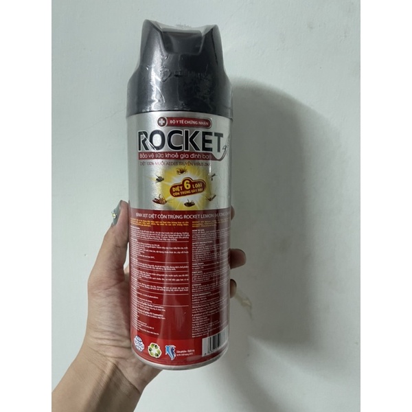 [ SIÊU RẺ ] Xịt muỗi Rocket hương chanh 300ml