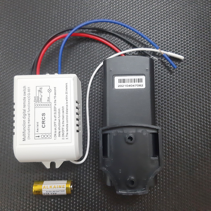 Bộ công tắc điều khiển từ xa 1 cổng ra (1 kênh cho 1 đèn hoặc 1 hệ thống đèn)
