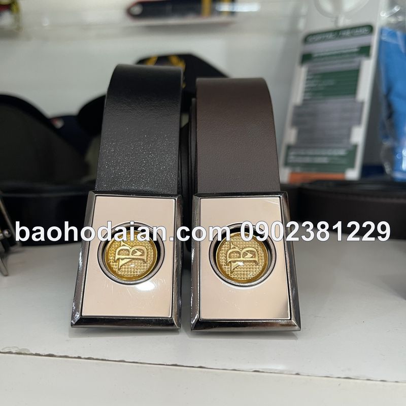 Dây lưng bảo vệ simili mặt trong chữ nổi