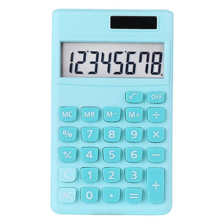 Student Calculator High Sensitivity Calculator with Solar Panel Auto Powered Kids Calculators Solar Basic Calculator for Homes Offices presents