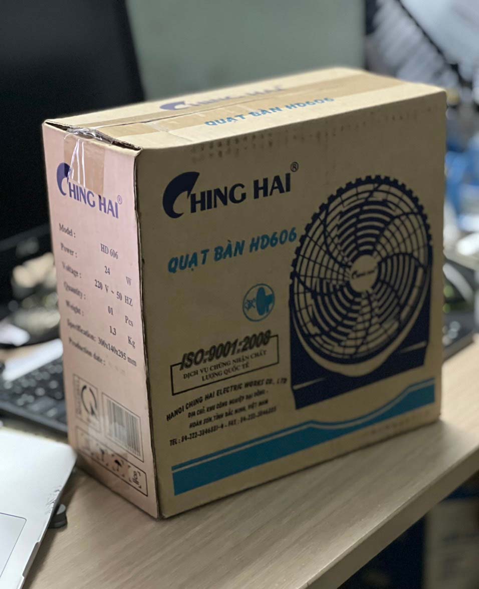 Quạt hộp Chinghai HD606 (Xám)