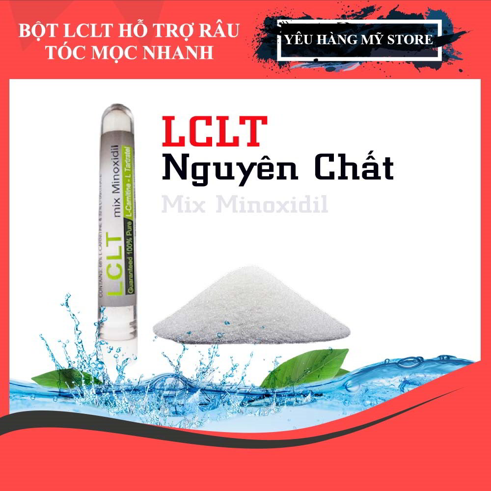 [HCM]Bột Lclt hỗ trợ mọc râu tóc nhanh