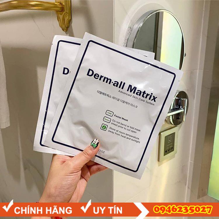 Mặt Nạ Derm All Matrix - Lẻ 1 Miếng