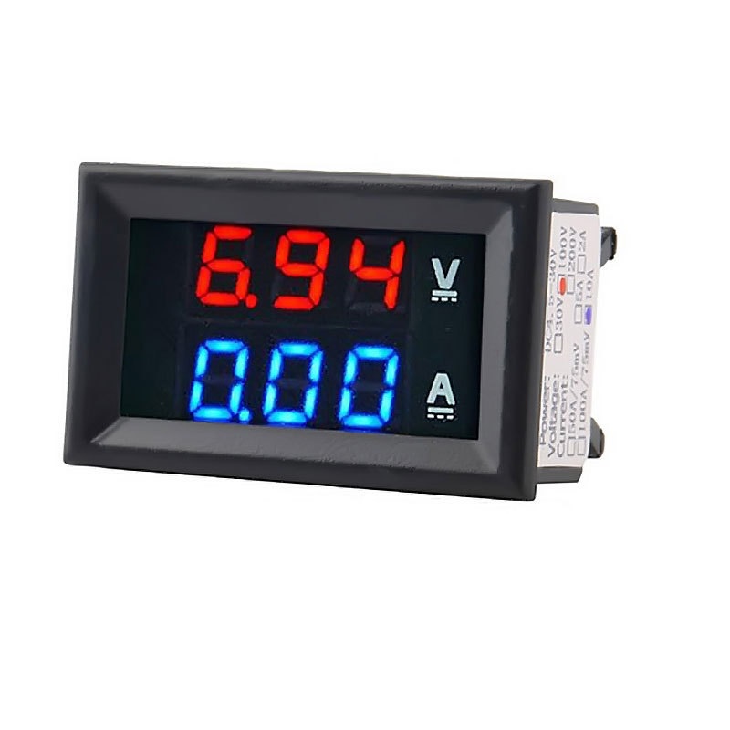 MODULE ĐỒNG HỒ ĐO DÒNG - ĐO ÁP 0-100V 10A DC