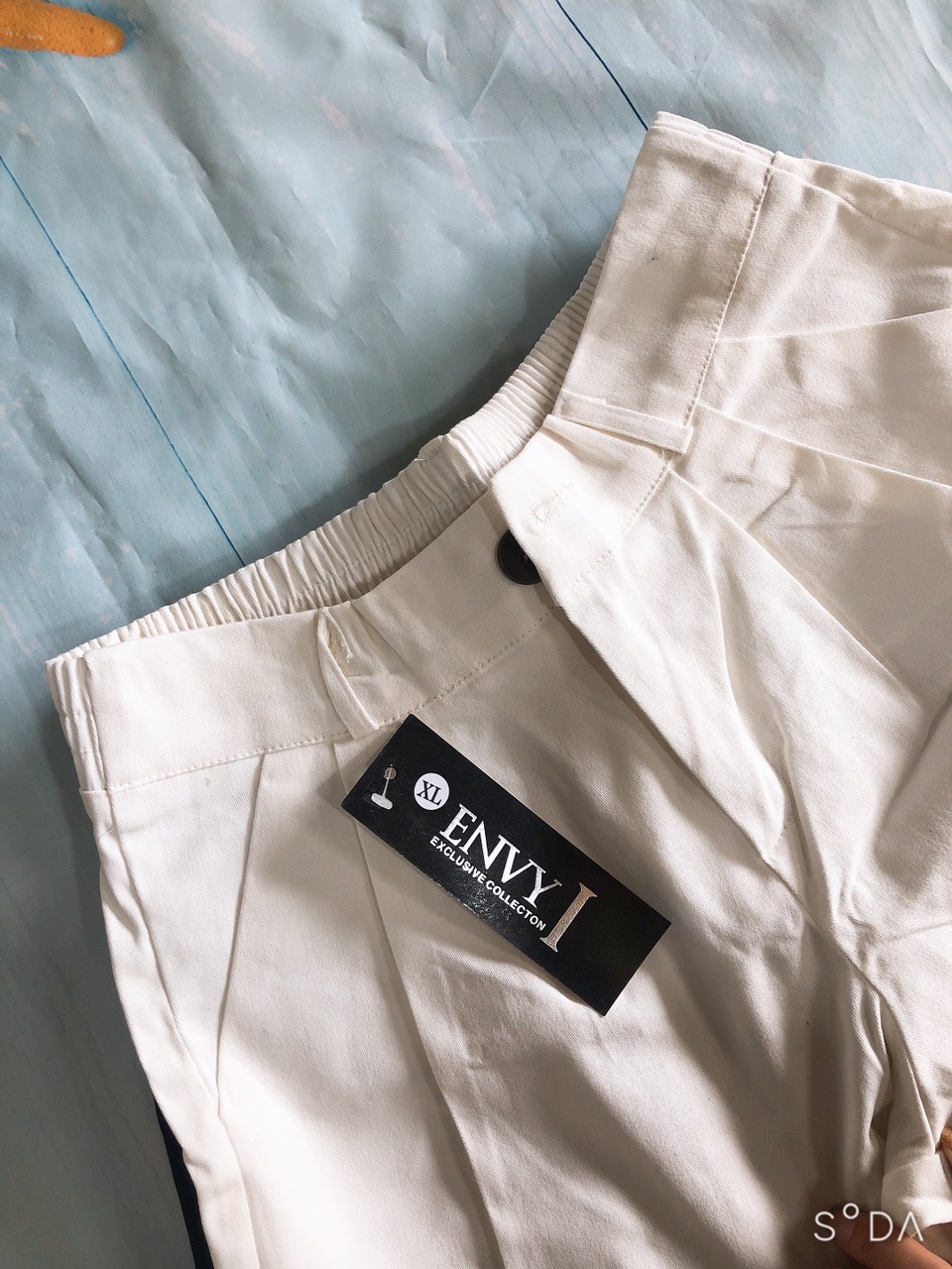 quần short nữ chất kaki chưn lưng kiểu nhật