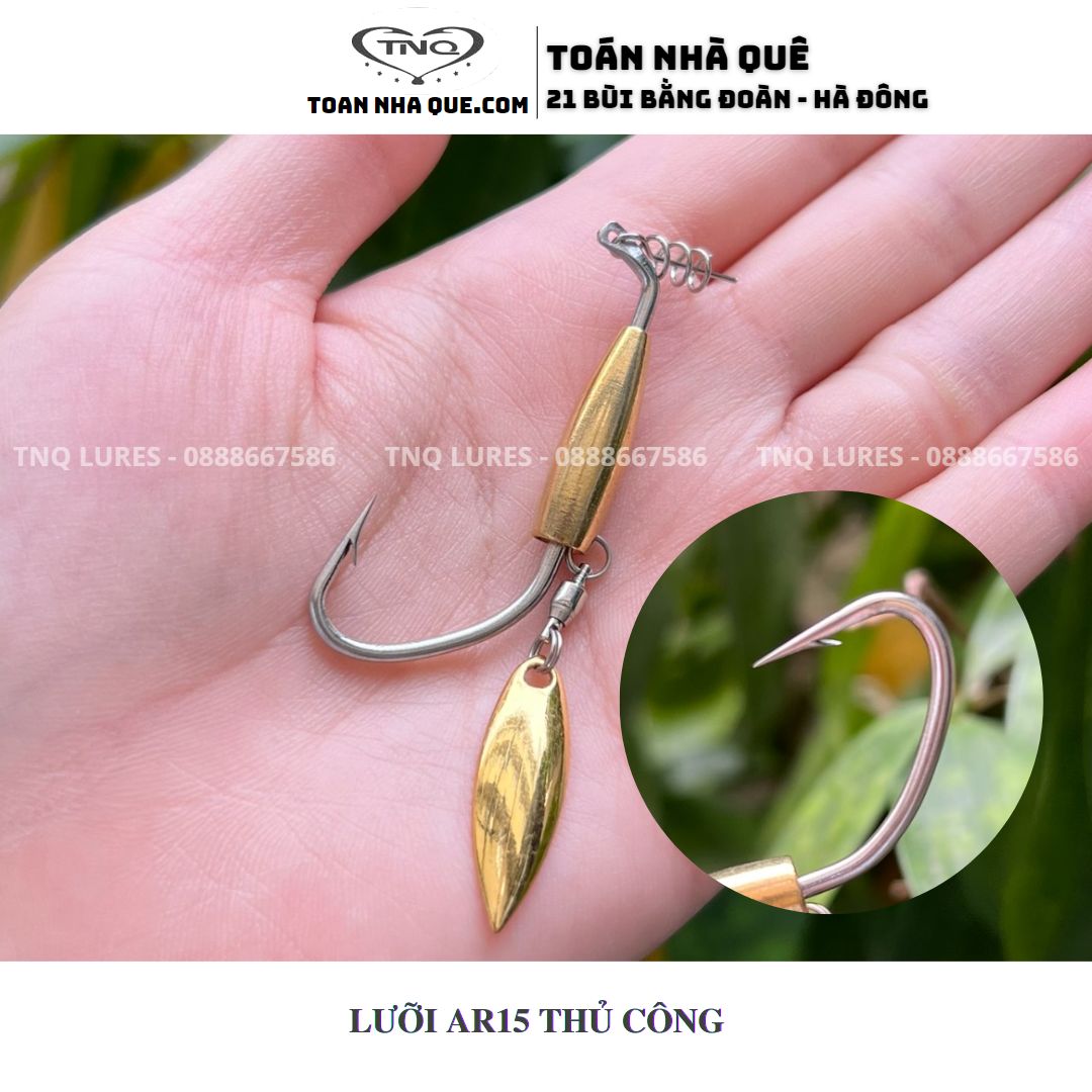 Lưỡi câu mồi mềm AR15 - 8g - 5cm
