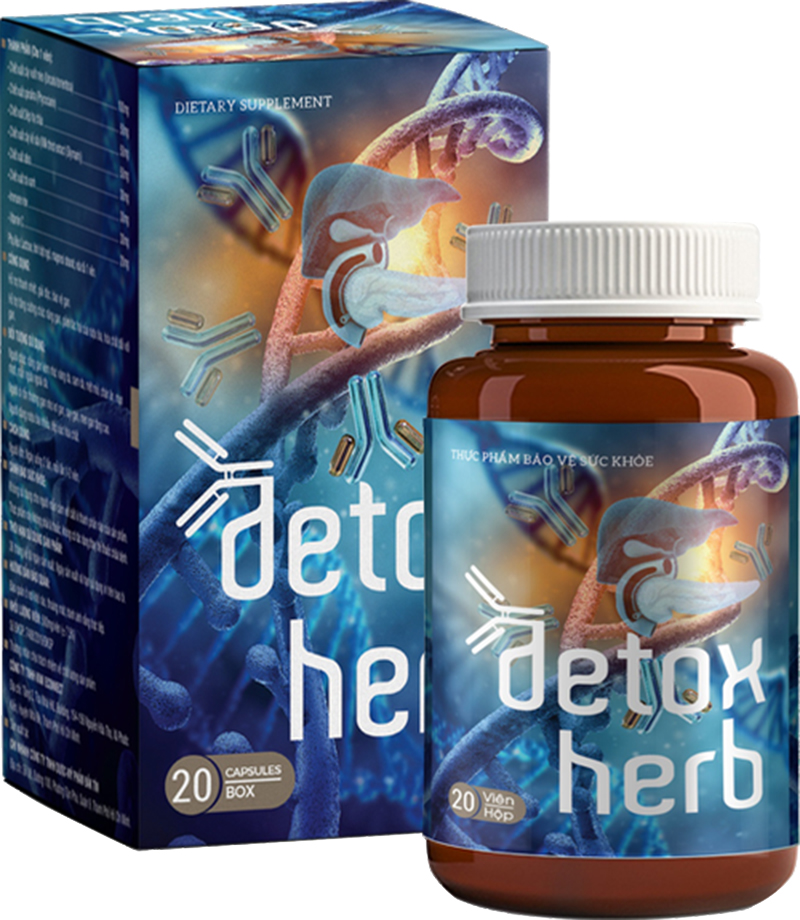 [HCM]Detoxherb  Diệt Ký Sinh Trùng